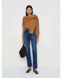 Reformation - Cynthia High Rise Straight Jeans Denim - Lyst