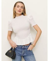 Reformation - Aggie Top - Lyst