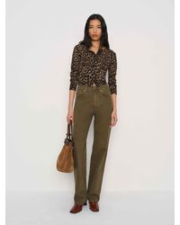 Reformation - Val 90S Mid Rise Straight Jeans Denim - Lyst