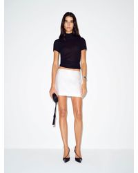 Reformation - Carla Low Waist Skirt 0 - Lyst