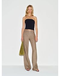 Reformation - Gisele Low Rise Linen Pant - Lyst