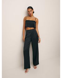 Reformation - Petites Cleo Satin Two Piece - Lyst
