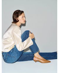 Reformation - Calista Slingback Heel 5 - Lyst