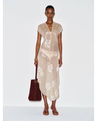 Reformation - Vintage Norah Dress Satin - Lyst