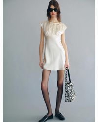 Reformation - Ariette Silk Dress - Lyst