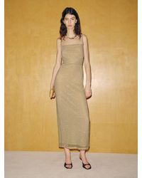 Reformation - Mineral Low Back Knit Dress 6 - Lyst