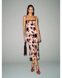 Reformation - Zahara Dress Rose 8 - Lyst
