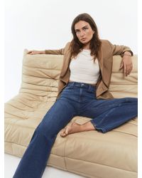 Reformation Denim Louise Jean in Blue 