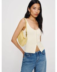 Reformation - Eloise Cotton Sweater Tank Top - Lyst
