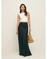 Reformation - Bella Linen Skirt - Lyst