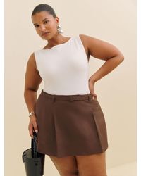 Reformation - Rory Linen Skirt Es - Lyst