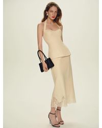 Reformation - Carolina Linen Skirt - Lyst