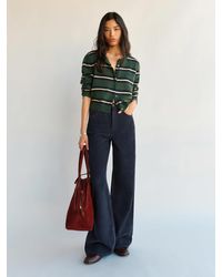 Reformation - Clara Cashmere Crew Cardigan - Lyst
