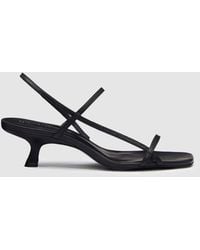 Reformation - Serenity Bare Sandal Leather 5 - Lyst