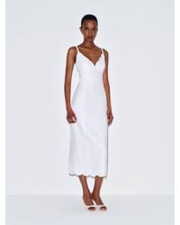 Reformation - Sara Linen Dress 4 - Lyst