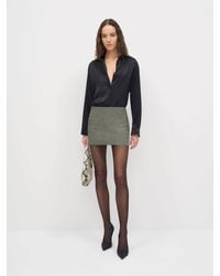 Reformation - Carla Low Waist Skirt Earl 4 - Lyst