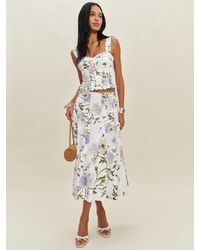 Reformation - Anatolia Linen Two Piece - Lyst