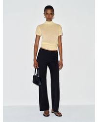 Reformation - Laurel Sheer Alpaca Mock Neck - Lyst