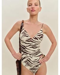 Reformation - Rio One Piece Swimsuit - Lyst