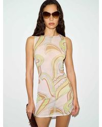 Reformation Petites Nataly Knit Dress in Green | Lyst
