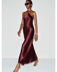 Reformation - Emilee Silk Dress - Lyst