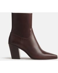 Reformation - Dominique High Ankle Boot - Lyst