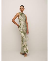 Reformation - Anaiis Silk Dress 0 - Lyst