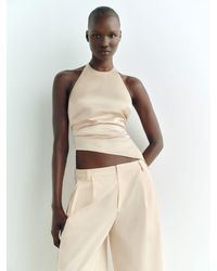 Reformation - Reese Silk Top - Lyst