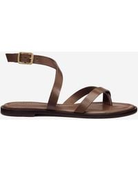 Reformation - Jane Flat Sandal - Lyst