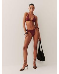 Reformation - Azores Bikini Top - Lyst