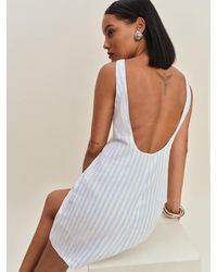 Reformation - Rosemond Linen Dress - Lyst
