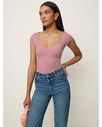 Reformation - Brielle Knit Top - Lyst