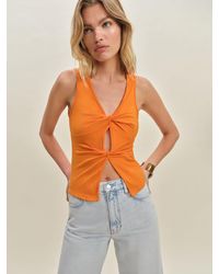 Reformation - Tefi Knit Top - Lyst
