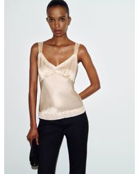 Reformation - Salome Silk Top - Lyst