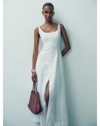 Reformation - Fraise Linen Dress - Lyst