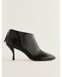 Reformation - Slim Skinny Heel Rounded Toe Boots - Lyst