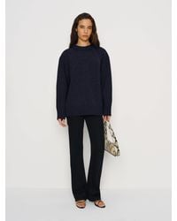Reformation - Jo Regenerative Wool Oversized Crew Sweater - Lyst