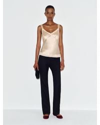 Reformation - Salome Silk Top - Lyst