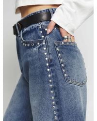 Reformation - Cary High Rise Slouchy Wide Leg Jeans Denim - Lyst