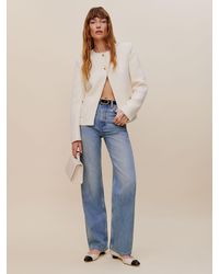 Reformation - Cary High Rise Slouchy Straight Leg Jeans - Lyst