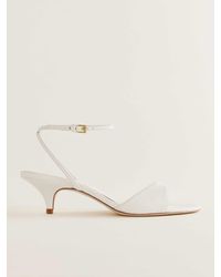 Reformation - Drew Kitten Heeled Sandal 6 - Lyst