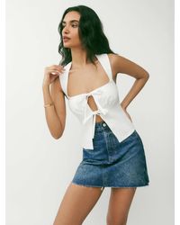 Reformation - Azalea Linen Top - Lyst