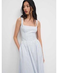 reformation derin linen dress Reformation Derin Linen Dress 4 in Pink