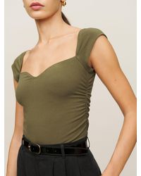 Women's Reformation Sleeveless and tank tops from $38 | Lyst - Page 4