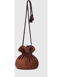 Reformation - Aphrodite Pleated Pouch - Lyst