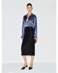 Reformation - Eli Oversized Silk Shirt - Lyst