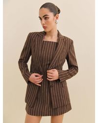 Reformation - James Linen Blazer - Lyst