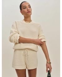 Reformation - Collie Cotton Shorts - Lyst