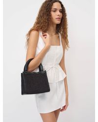 Reformation - Emma Mini Bag Raffia - Lyst