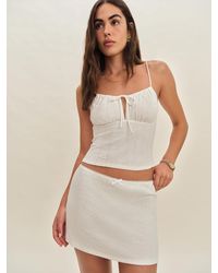 Reformation - Emily Knit Skirt - Lyst